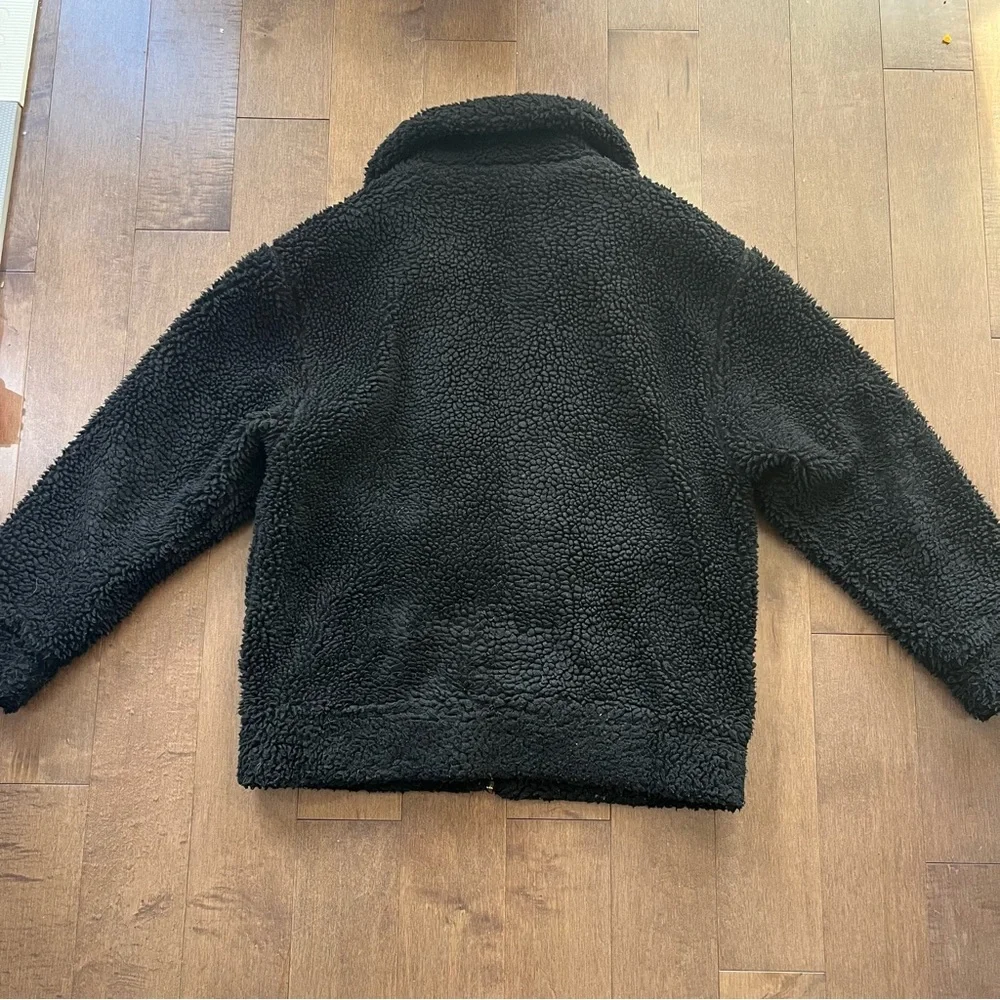 Garage Pixie Sherpa Oversized Jacket - Picture 3 of 4